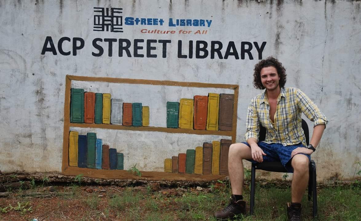 Williem Cant, Class of 2019, was an intern in Liberia as a grant manager.