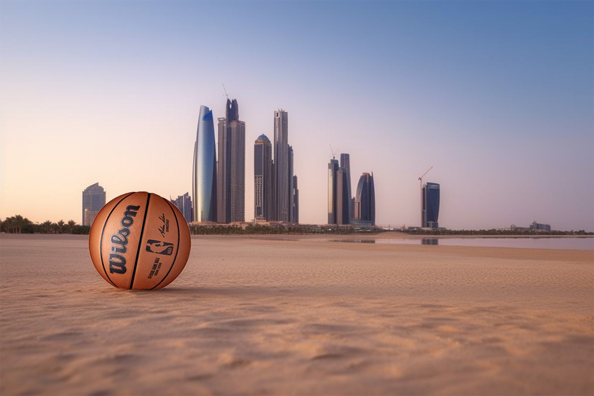 Basketball on the Sand