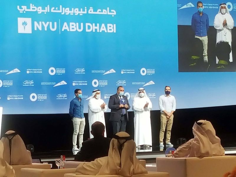 Robotics and Intelligent Systems Control lab (RISC) wins first place in the 'Robot' category at the Dubai World Challenge for Self-Driving Transport