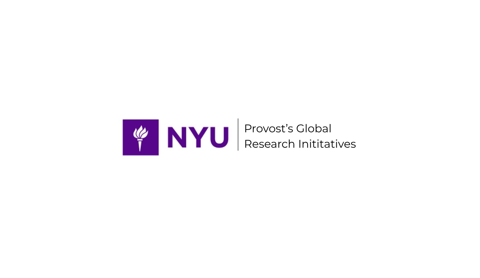 NYU Provost's Global Research Initiatives