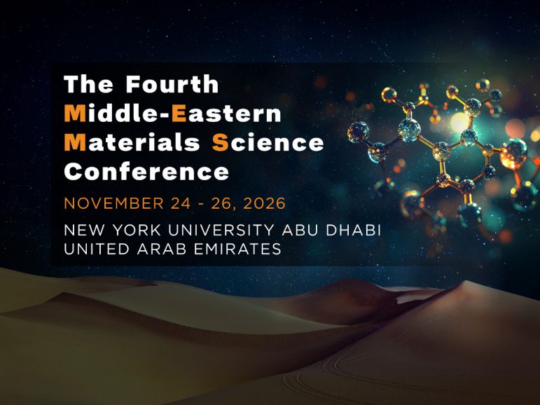The Fourth Middle-Eastern Materials Science Conference (MEMS2026)
