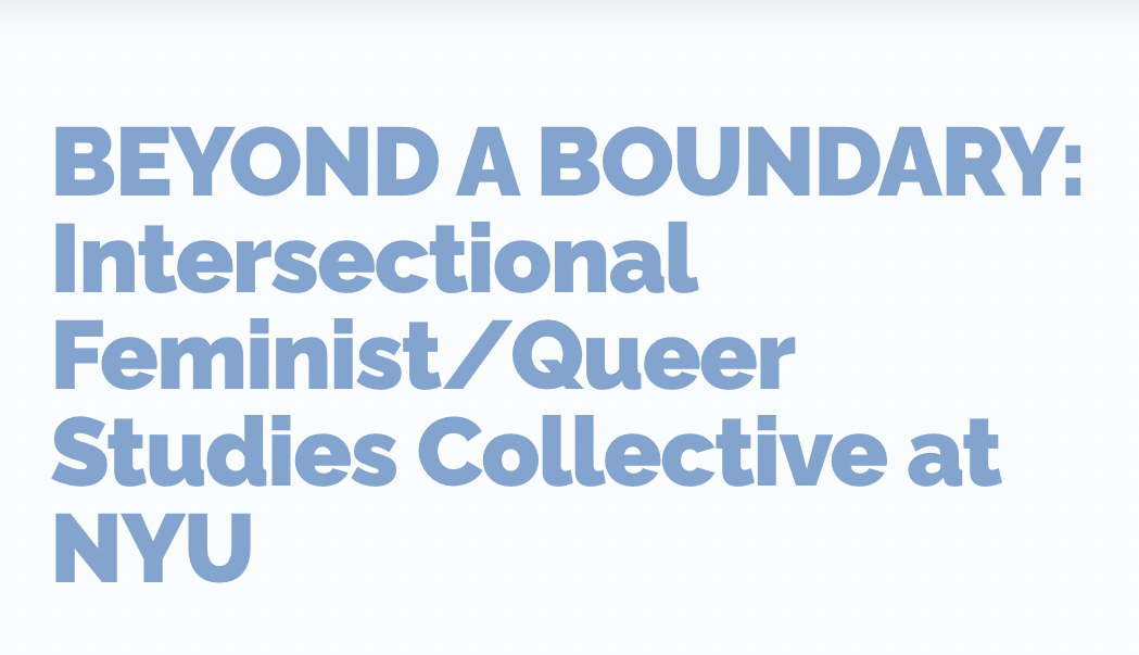 NYU Intersectional Feminist/Queer Studies Collective