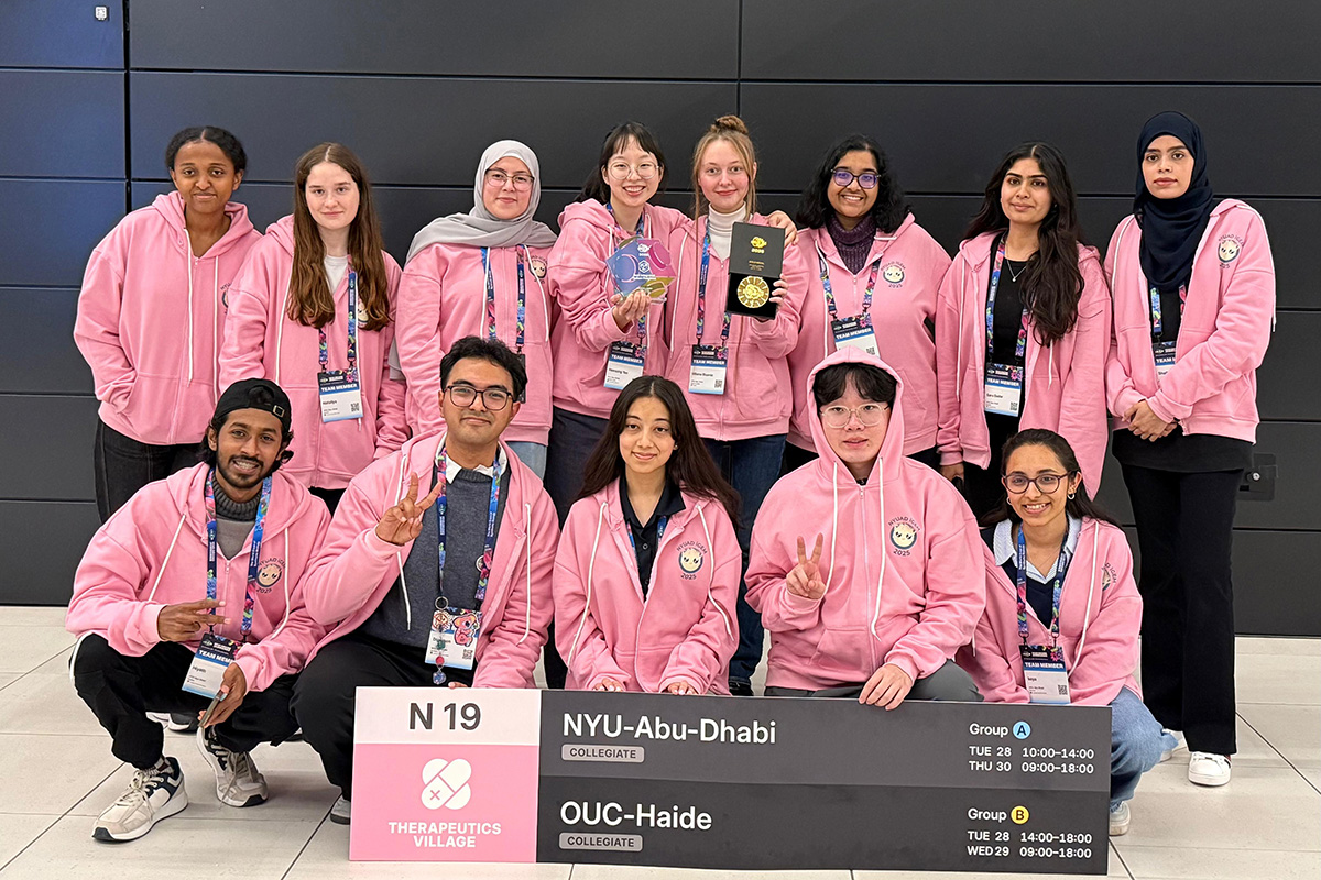 NYUAD iGEM Team Wins Top Awards at Global Competition
