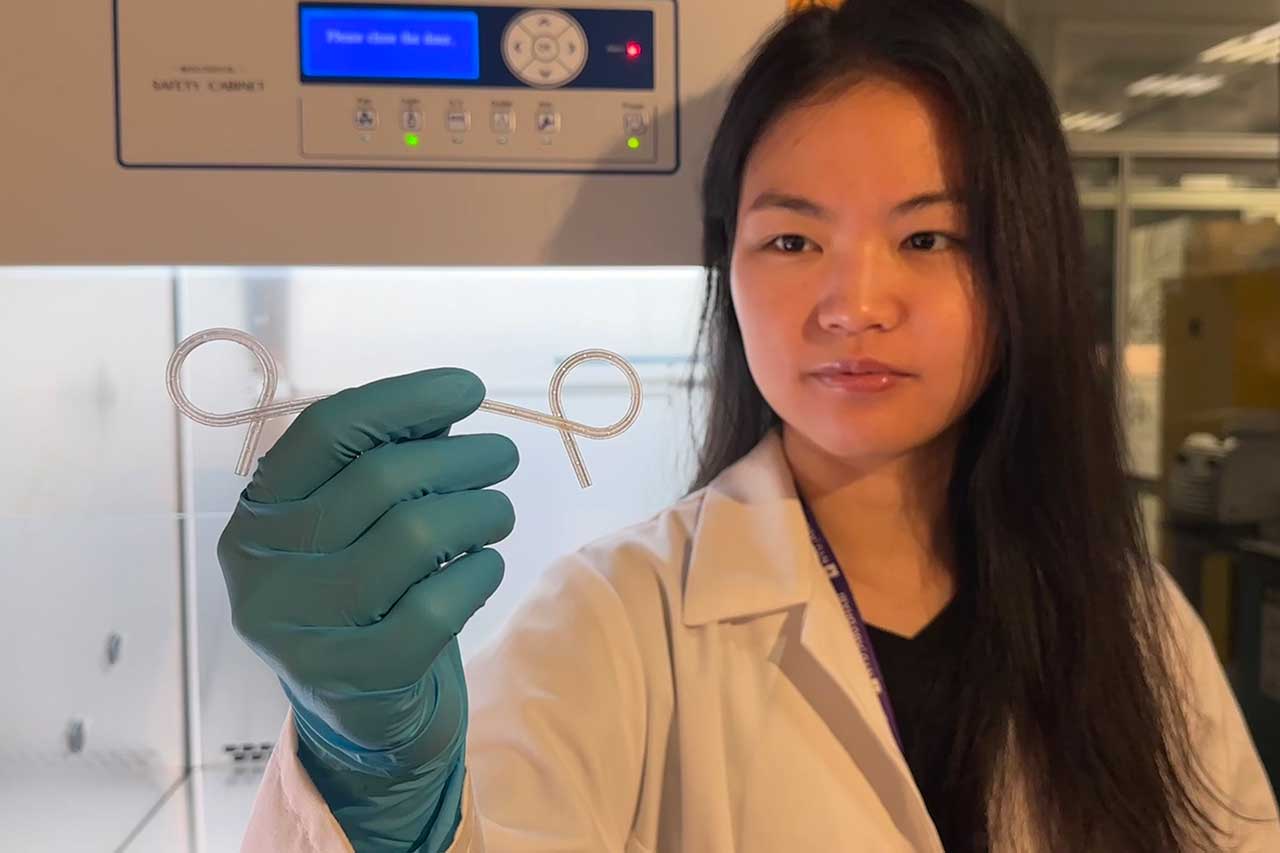 A Stent Designed to Drain, Heal, and Disappear After Weight-Loss Surgery