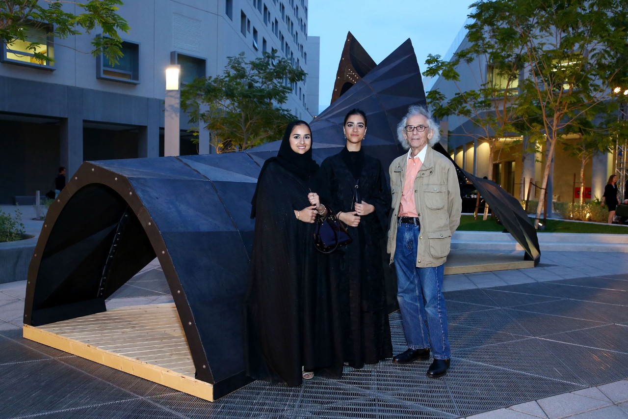 Award-winning Sculpture Unveiled at NYU Abu Dhabi