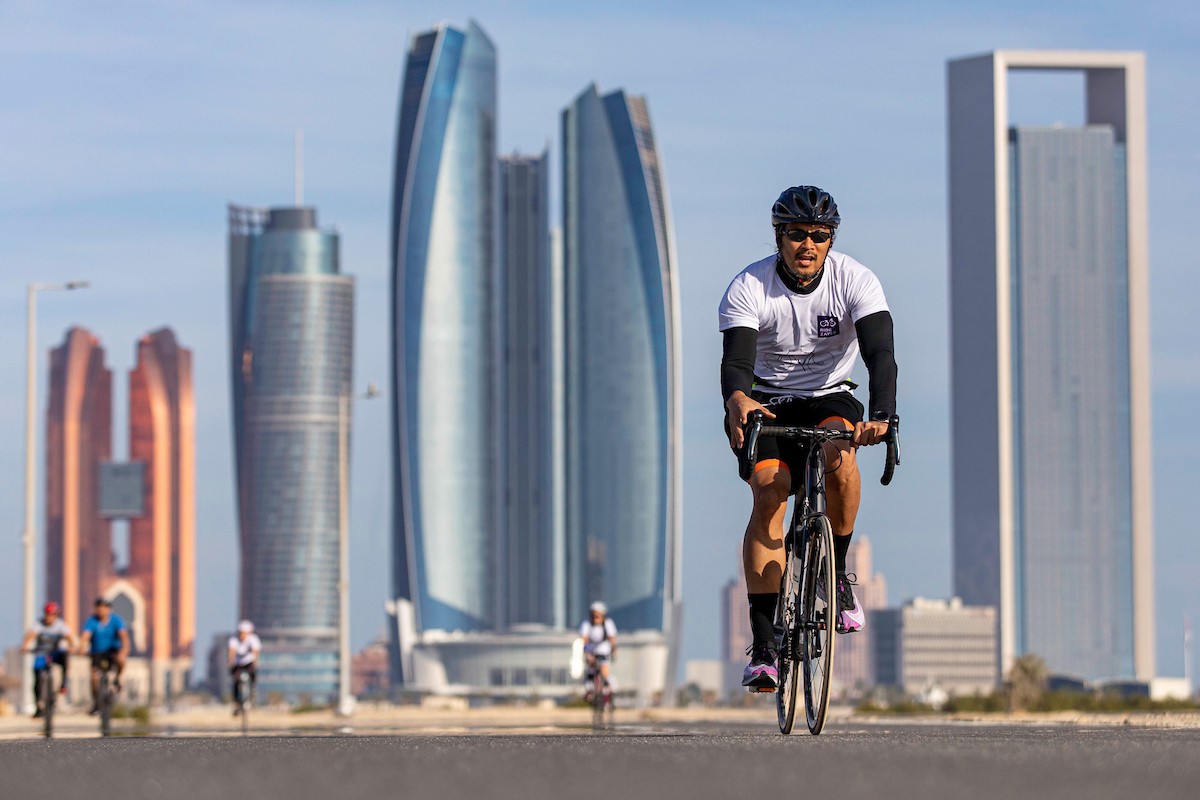 NYUAD's second annual Ride for Zayed at Hudayriat Island