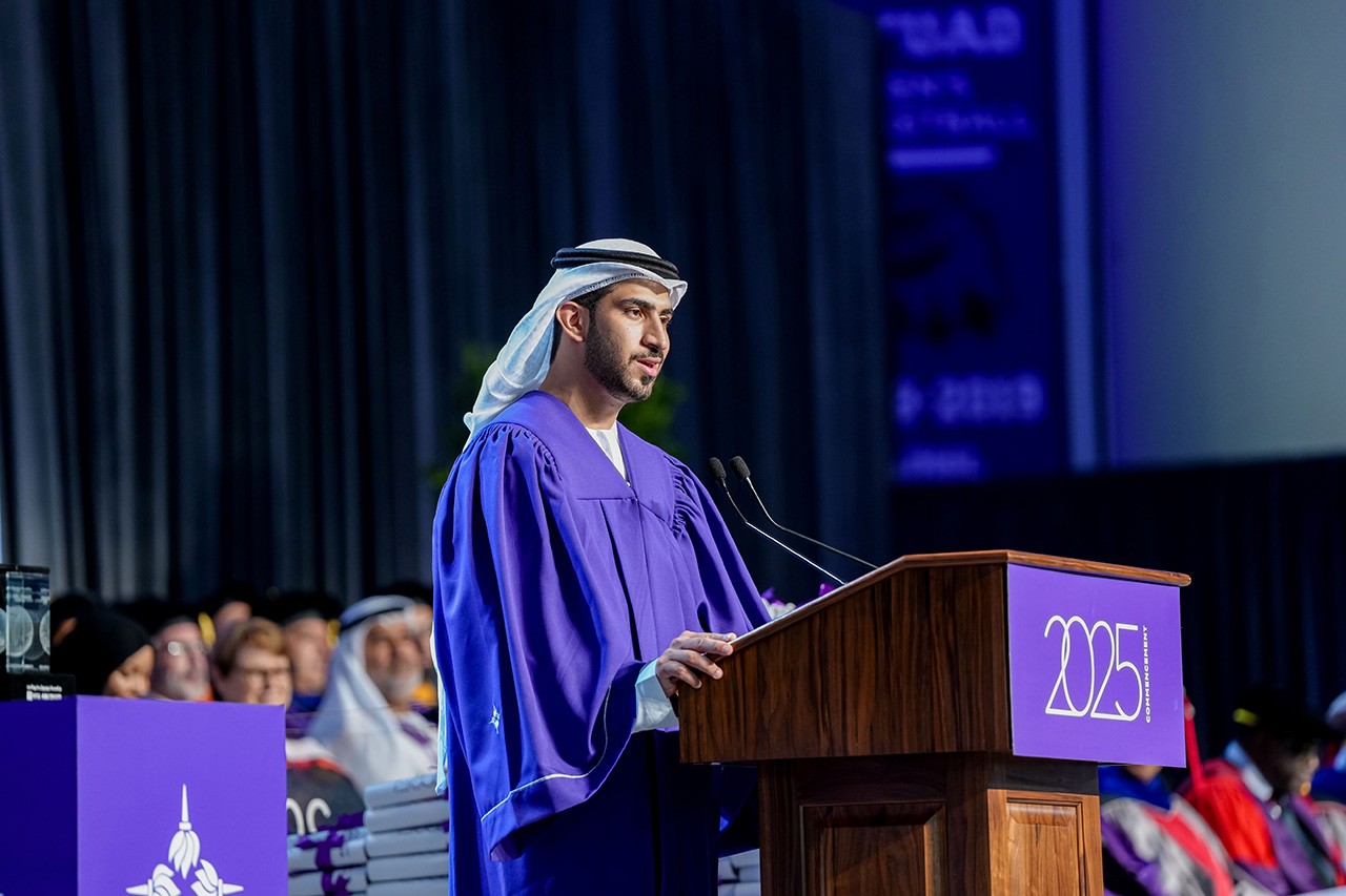 خالد الزيودي مخاطباً الحضور