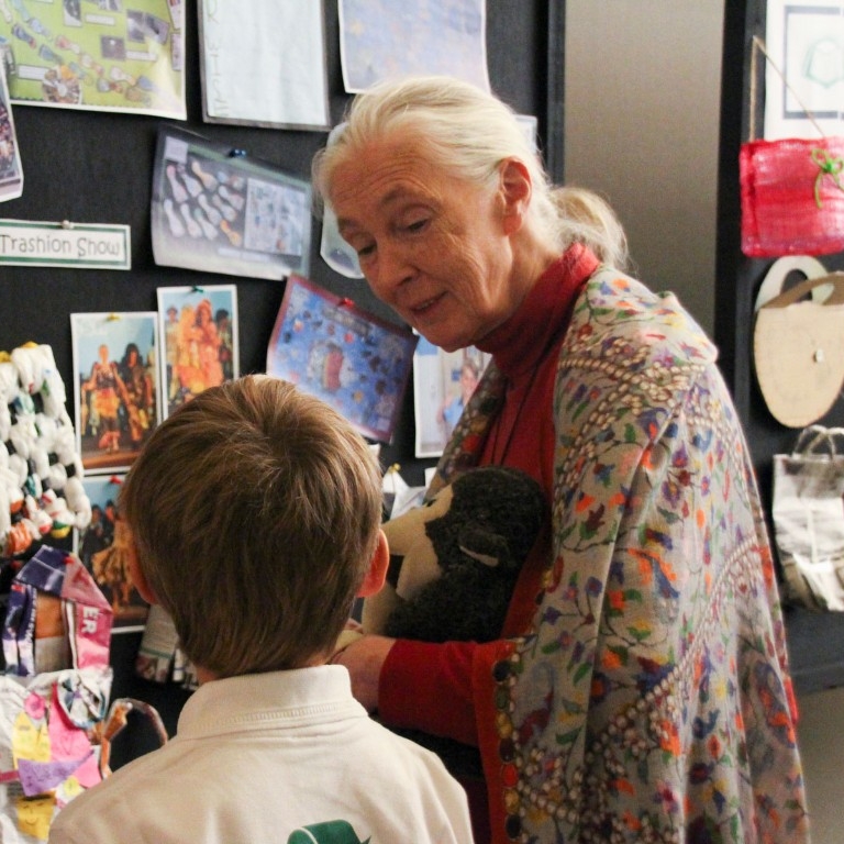 Dr. Jane Goodall at NYU Abu Dhabi