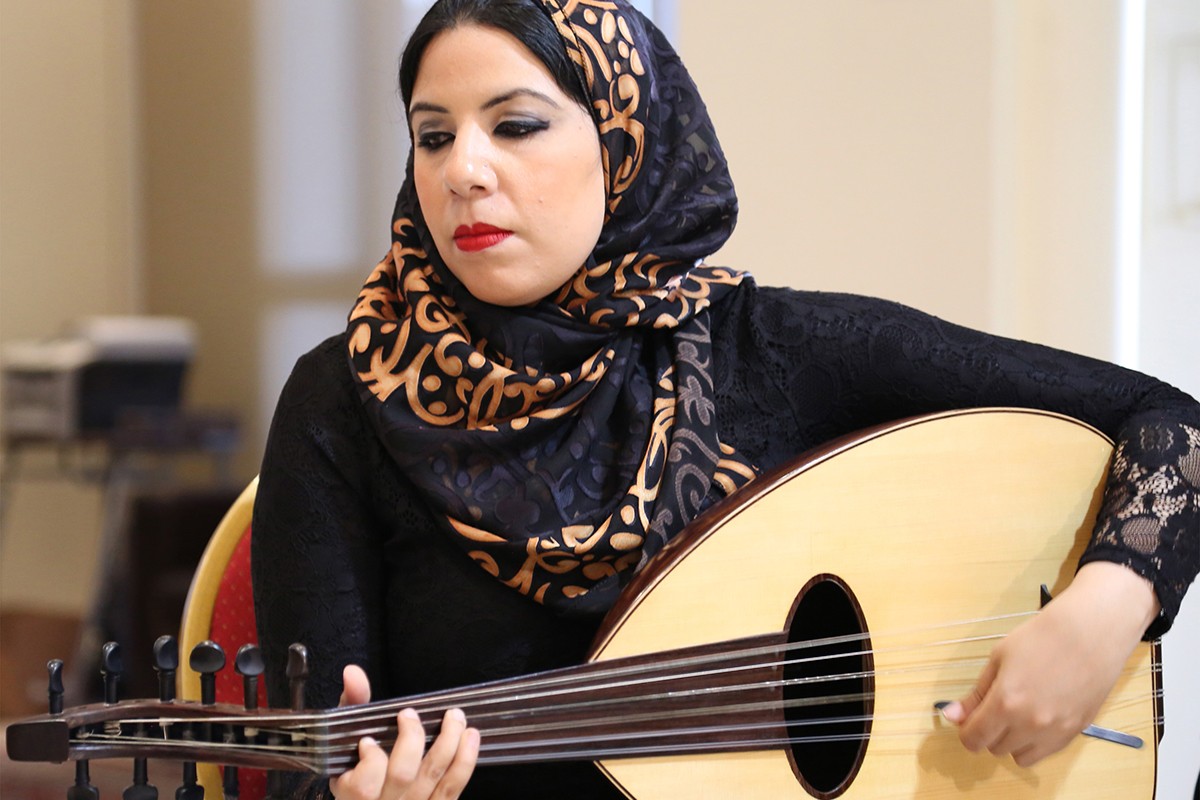 Sherine Tohamy & Al Sharq Ensemble. Part of the Manifold Music Festival at The Arts Center.