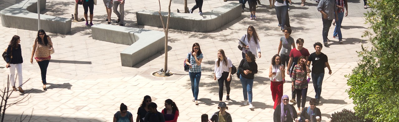 Students on Campus