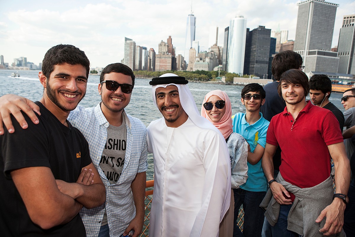 2013 NYU Abu Dhabi Summer Academy trip to New York City.