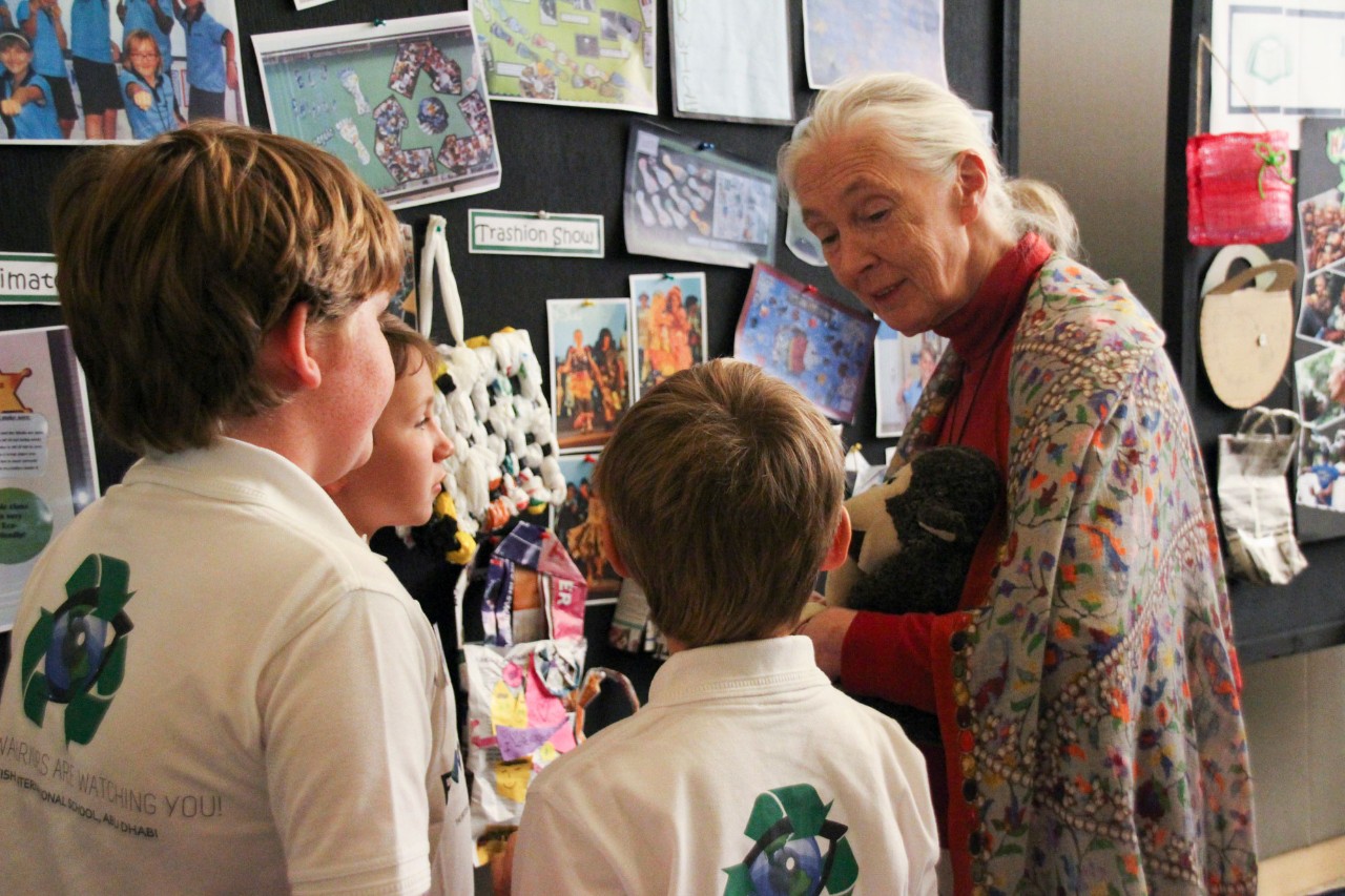 Dr. Jane Goodall at NYU Abu Dhabi
