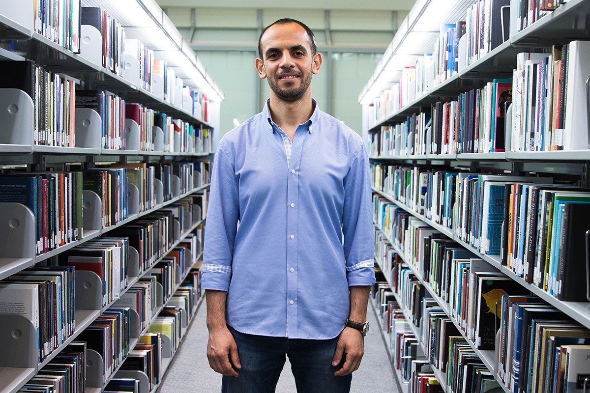 Wael Abdrabou, Global PhD Fellow in Biology.