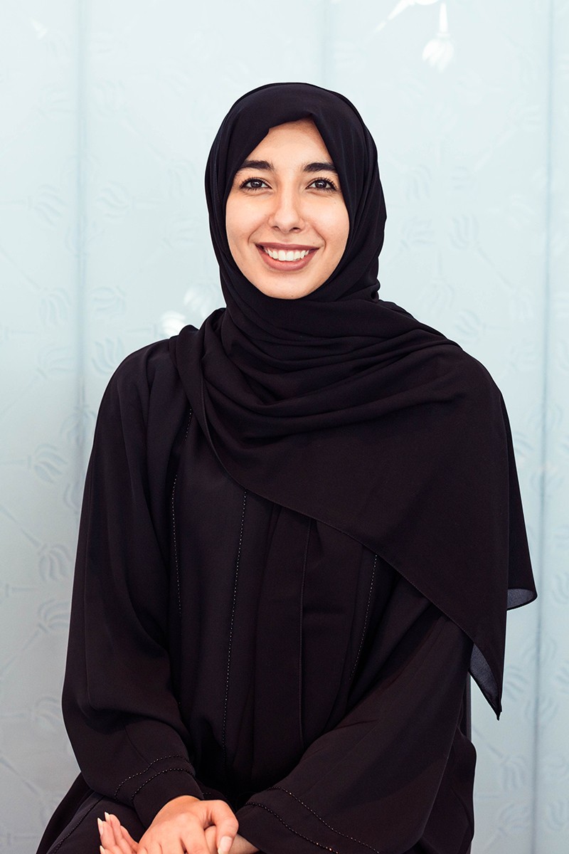 NYUAD alumna Dana Al Hosani, Class of 2018.