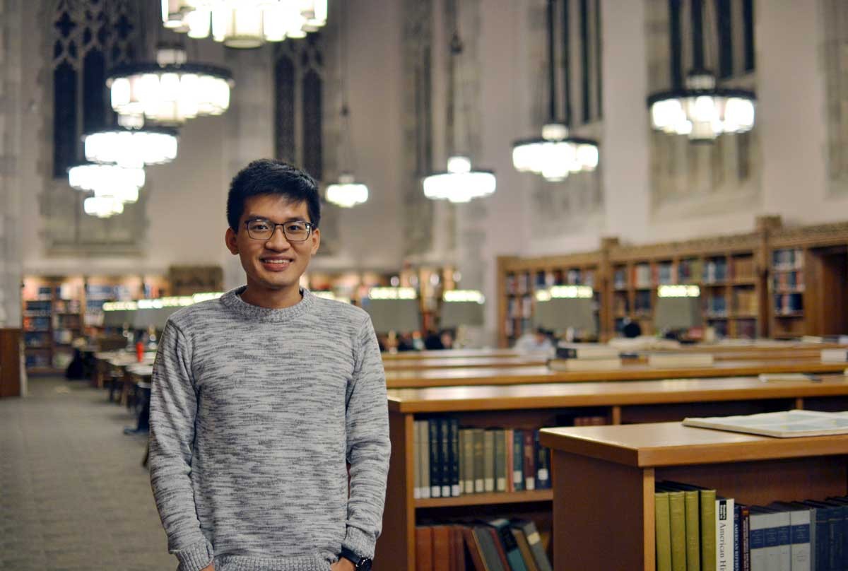 Alumnus Nghiem Huynh is at Yale University getting his PhD.