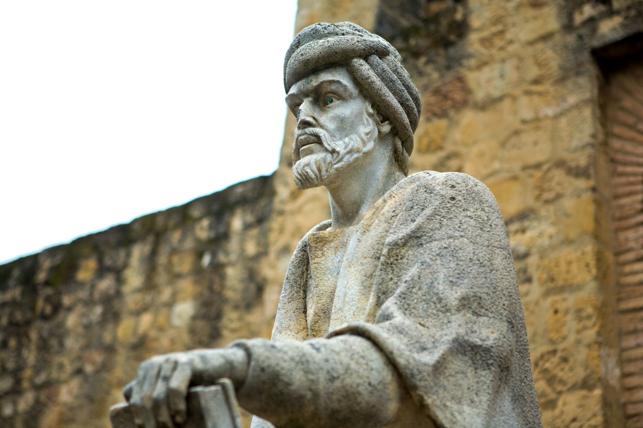 Statue of Ibn Rushd (Averroes) in Córdoba