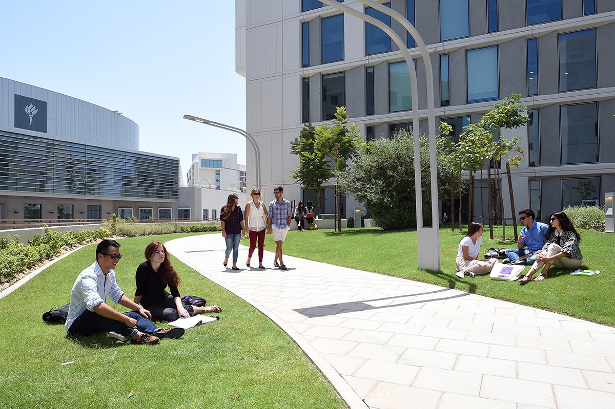 Students on the High Line