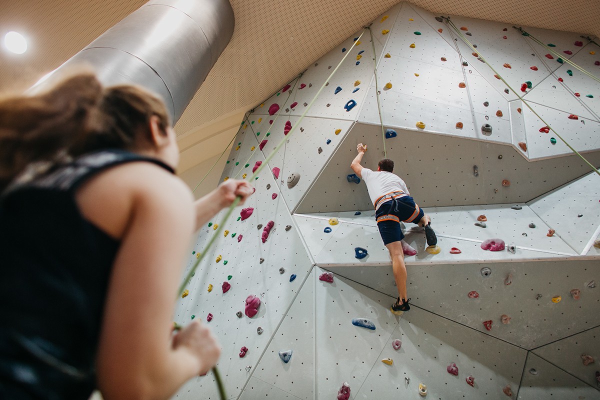 Indoor Rock Climbing Wall