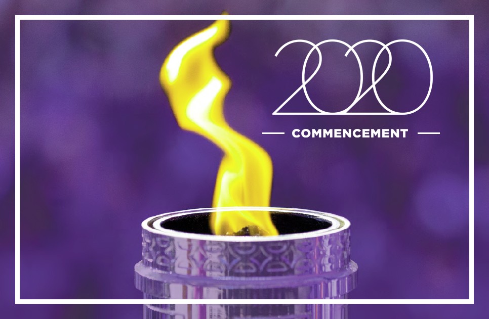 Commencement 2020 magazine cover