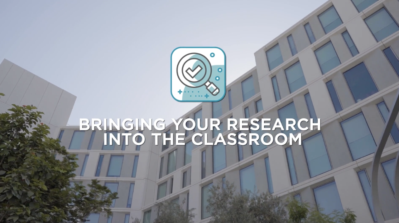 Bringing Research into the Classroom