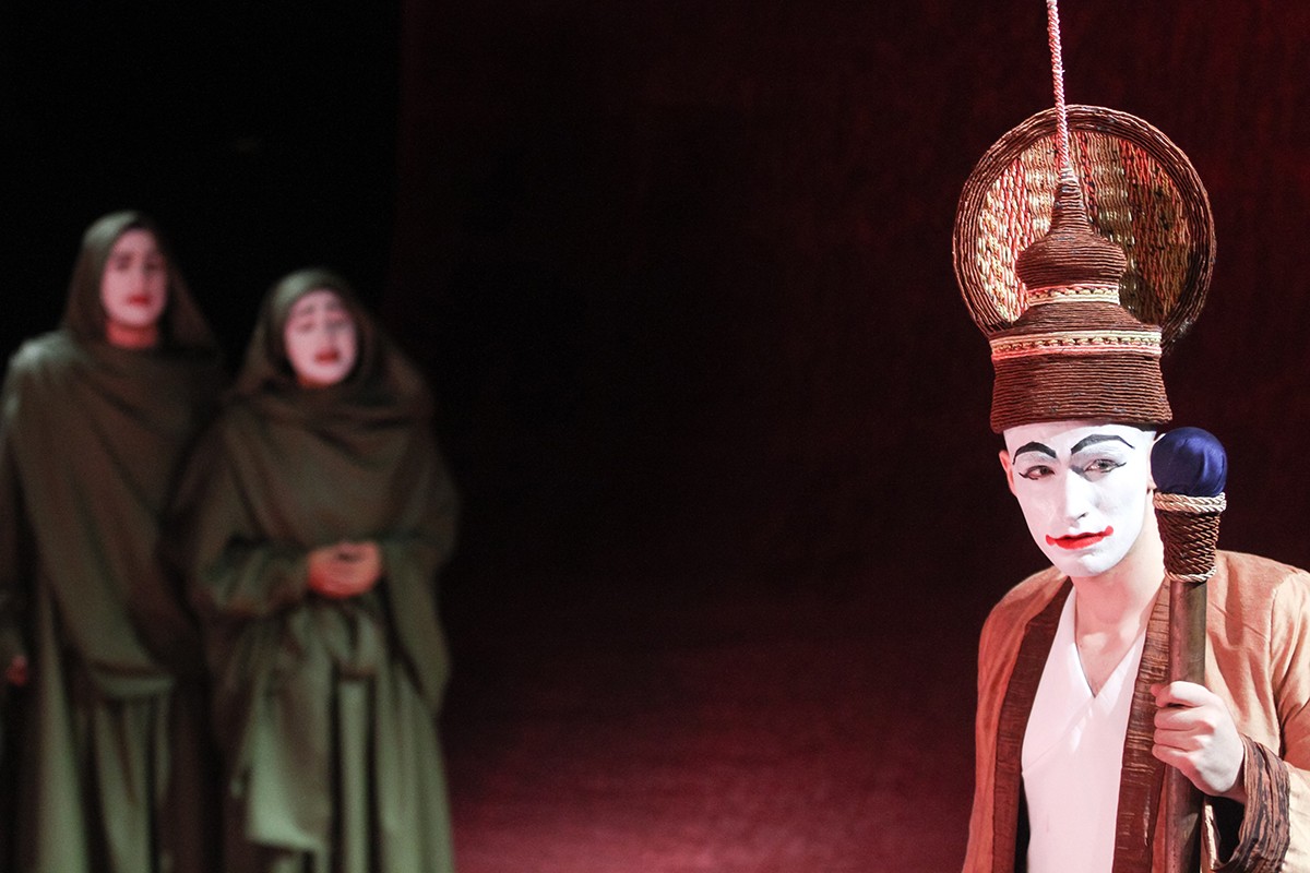 NYUAD Students in a Theatrical Production of The Ramayana at Manarat Al Saadiyat