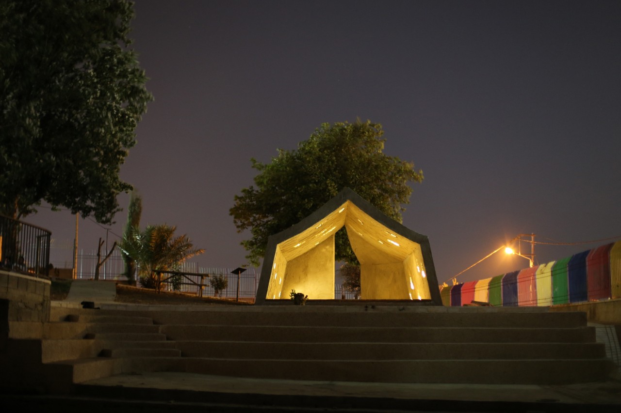 Concrete Tent - Design by DAAR - Photos Anna Sara for Campus in Camps - ....jpg