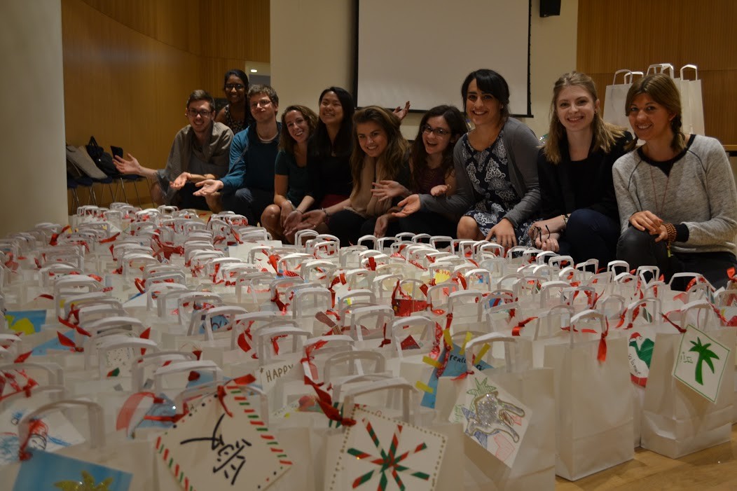 The NYUAD community says "Thank you" with a holiday campaign of giving for the whole campus community.
