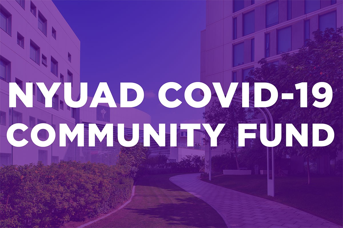 NYUAD COVID-19 Community Fund