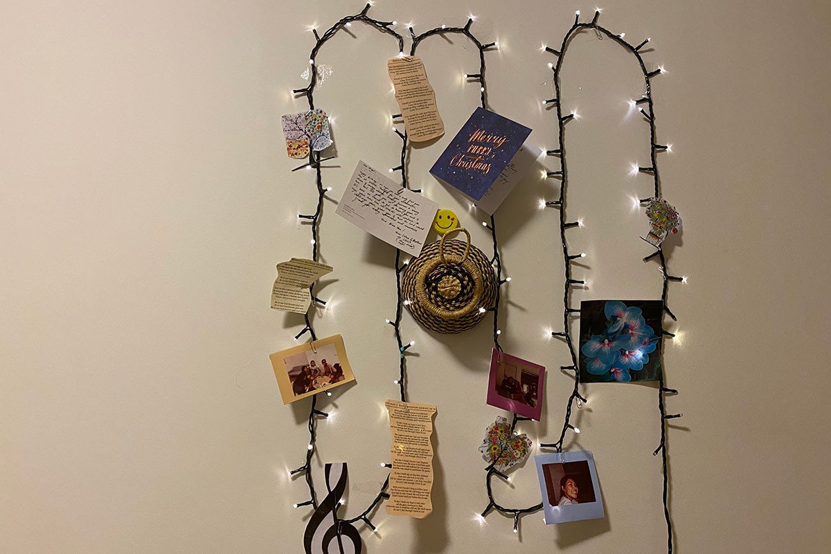 Room decoration from Abigail Koomson, Class of 2023.