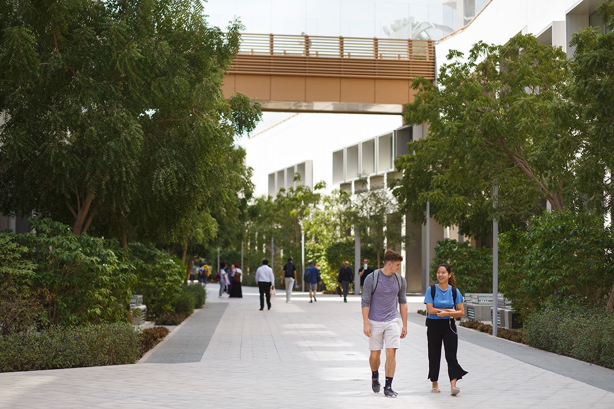 Students on Campus