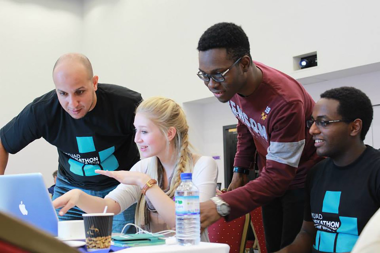Students and Mentors Head to Abu Dhabi to Develop Innovative Technology Applications