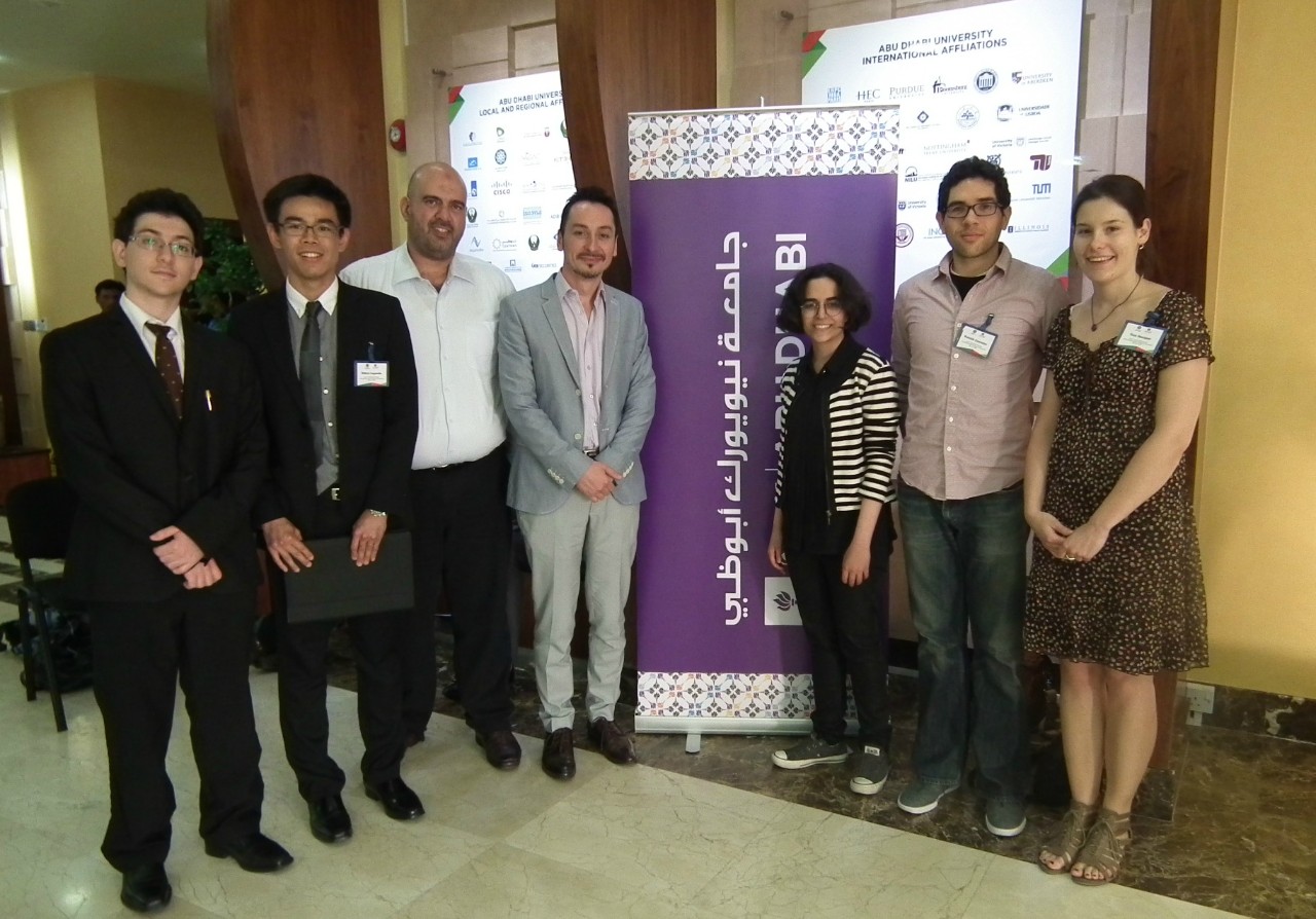 Research taking place at NYU Abu Dhabi was center stage at the Third United Arab Emirates Undergraduate Research Competition, held at Abu Dhabi University on May 21.