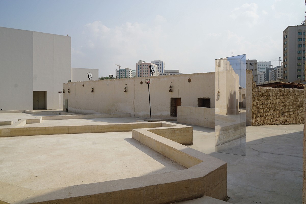 An artist’s rendering of Peters's upcoming project at the Sharjah Art Foundation.