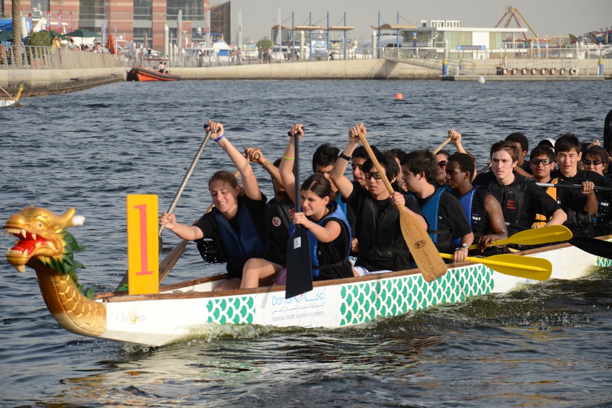 NYUAD Dragon Boat Team Takes Top Prize in Dubai - NYU Abu ...