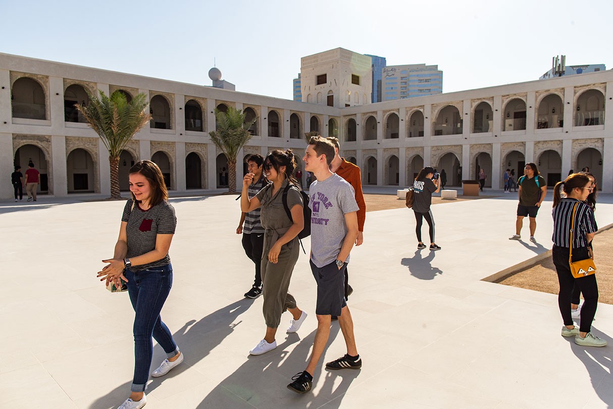 Students visit Qasr Al Hosn Abu Dhabi.